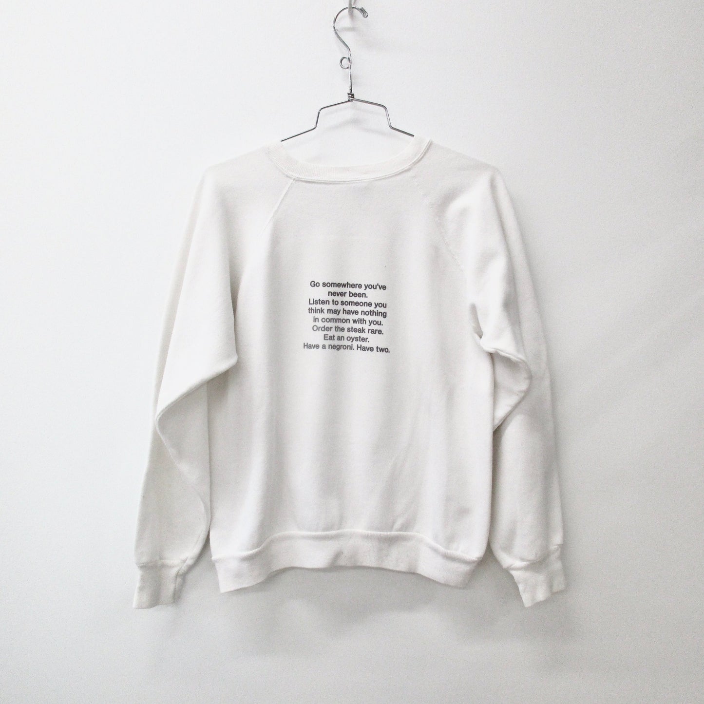 'Anthony Bourdain' Crew neck